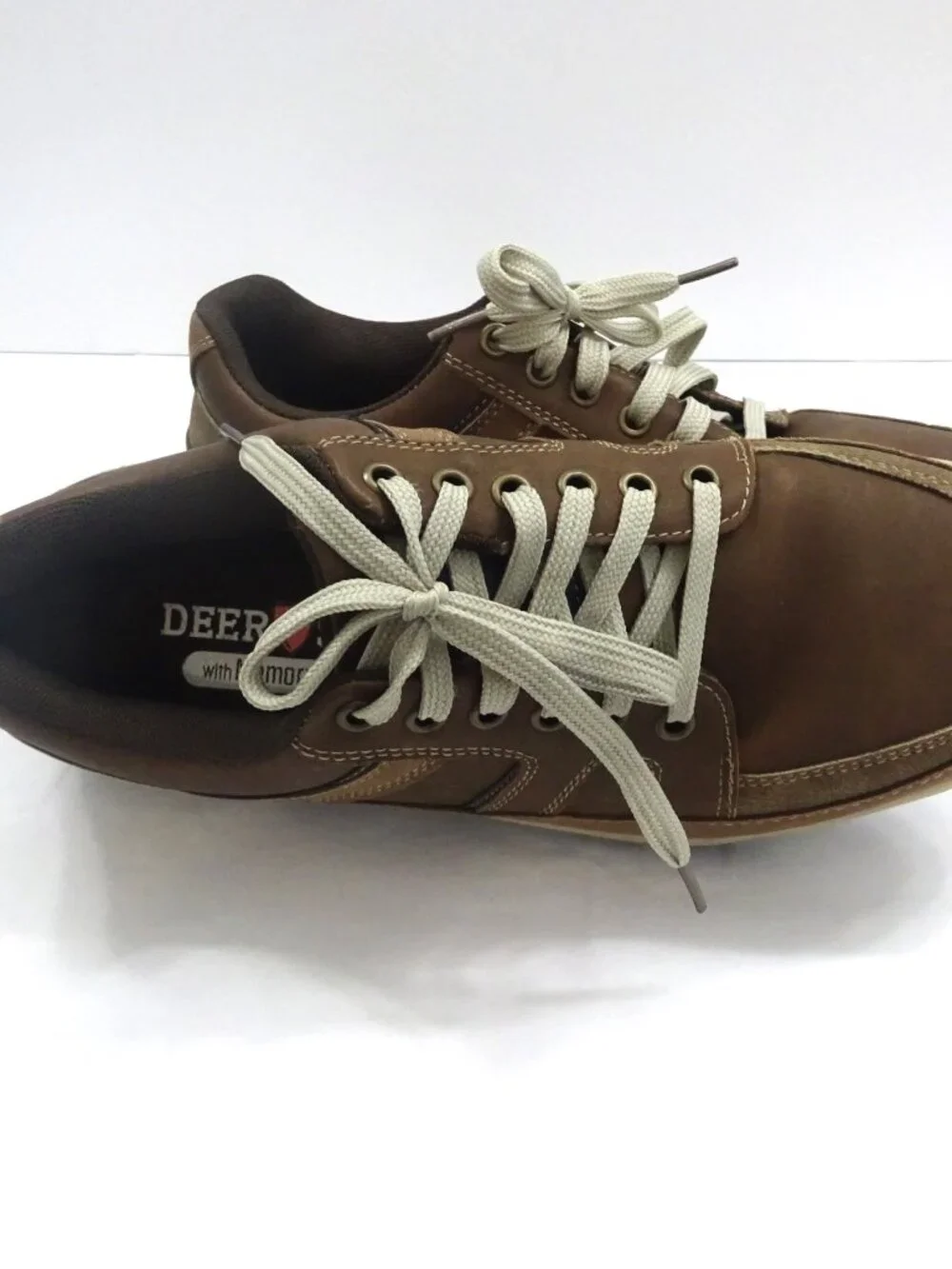 Deer Stags Shae Brown Casual Comfort Shoes - Men's Size 8W